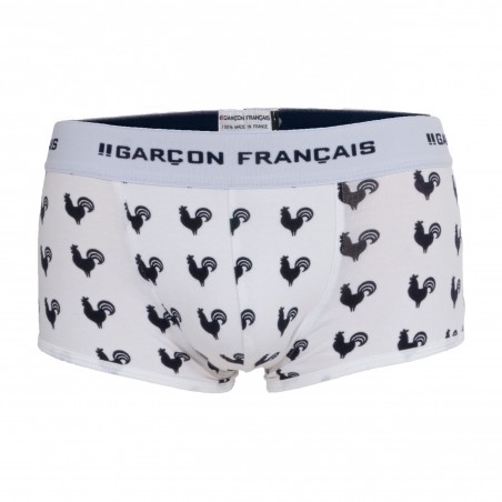 Boxer roosters - white