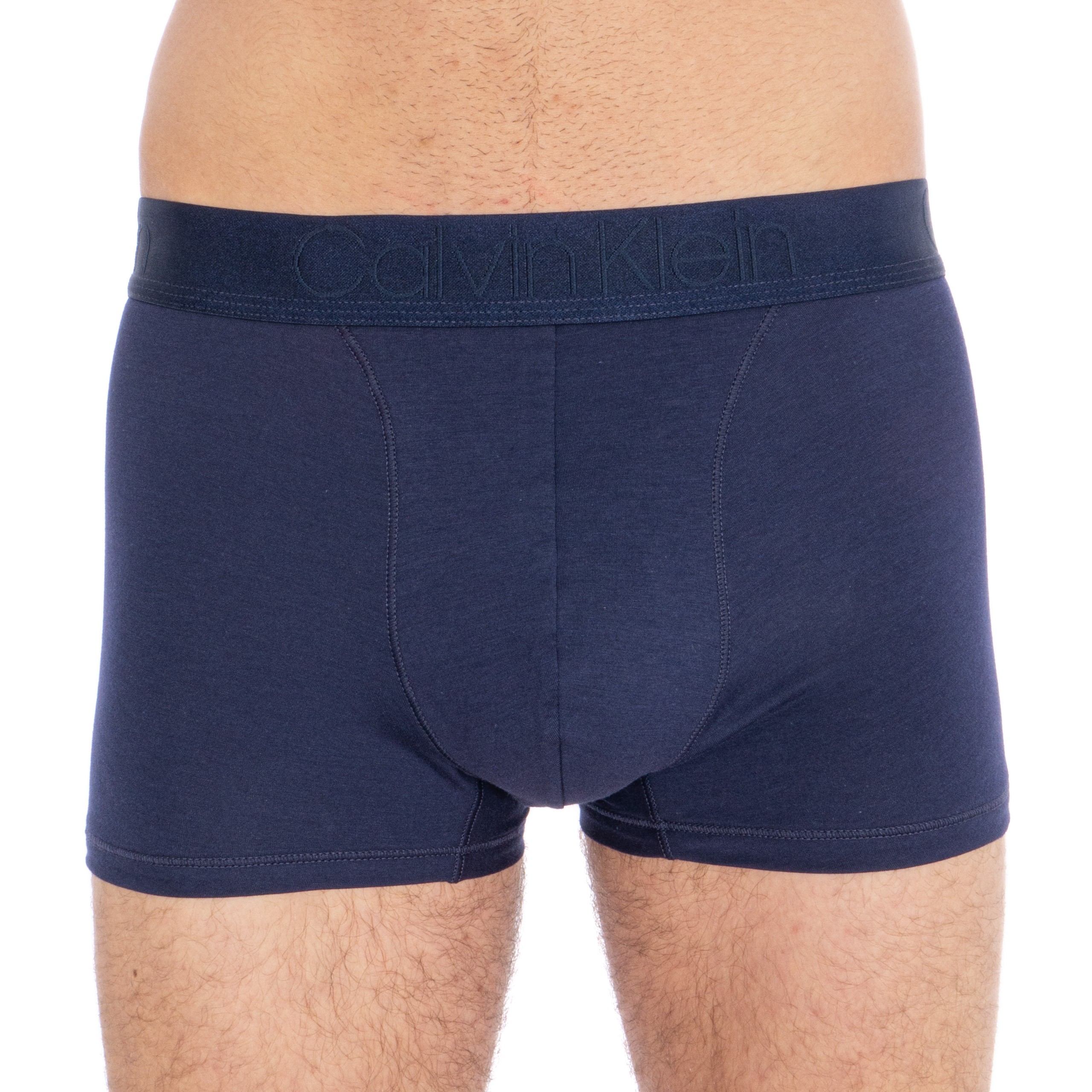 Boxer Modern Cotton Luxe navy Boxers pour homme de la marque Cal...