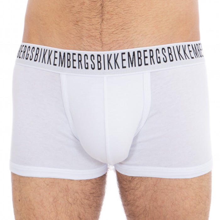  Boxer Stretch Cotton blanc - BIKKEMBERGS B41300L10-1100 