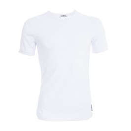 T-Shirt Stretch Cotton - blanc - BIKKEMBERGS B41300T41-1100