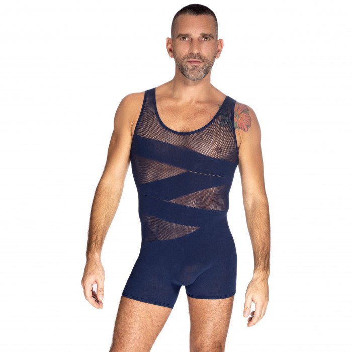  Curio - Body Sans Coutures Marine - L'HOMME INVISIBLE FW01-049 