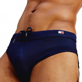  Essential bagno breve - Pitch Blue - TOMMY HILFIGER UM0UM01065-CUN 