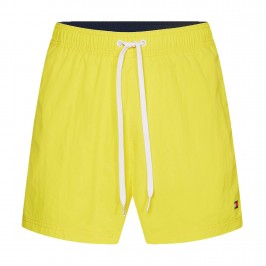 Short de bain à cordon de serrage contrasté - Bold Yellow - TOMMY HILFIGER UM0UM01080-ZGT