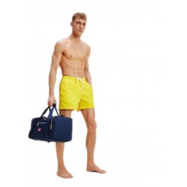  Short de bain à cordon de serrage contrasté - Bold Yellow - TOMMY HILFIGER UM0UM01080-ZGT 