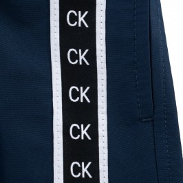  Short de bain Drawstring - Black Iris - CALVIN KLEIN -KM0KM00451-CBK 