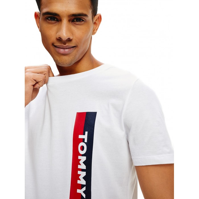  T-shirt Tommy Crew Neck Tee - Classic White -  UM0UM01744-YCD 