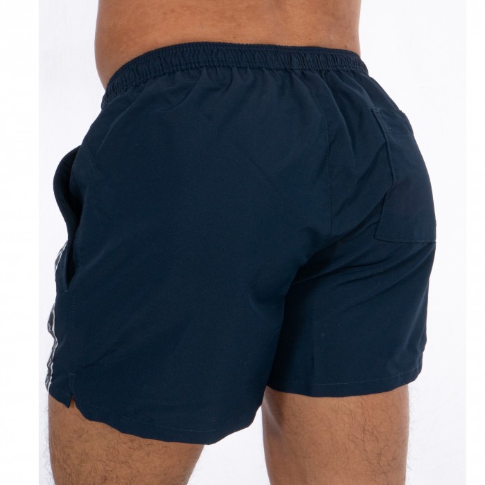  Short de bain Drawstring - Black Iris - CALVIN KLEIN -KM0KM00451-CBK 