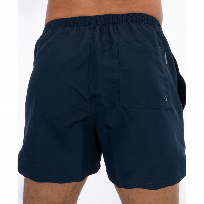  Short de bain Drawstring - Black Iris - CALVIN KLEIN -KM0KM00451-CBK 