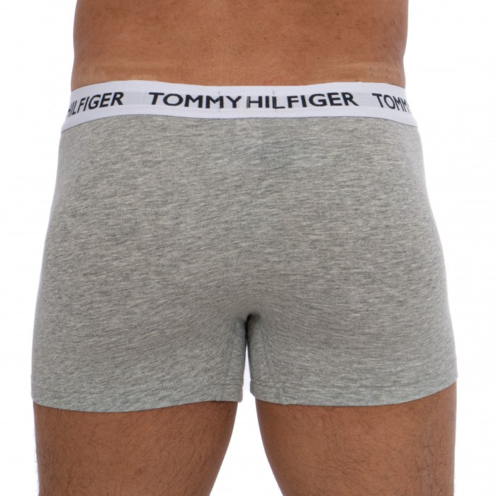  Trunk Tommy coton organic - gris chiné - TOMMY HILFIGER UM0UM01810-P01 