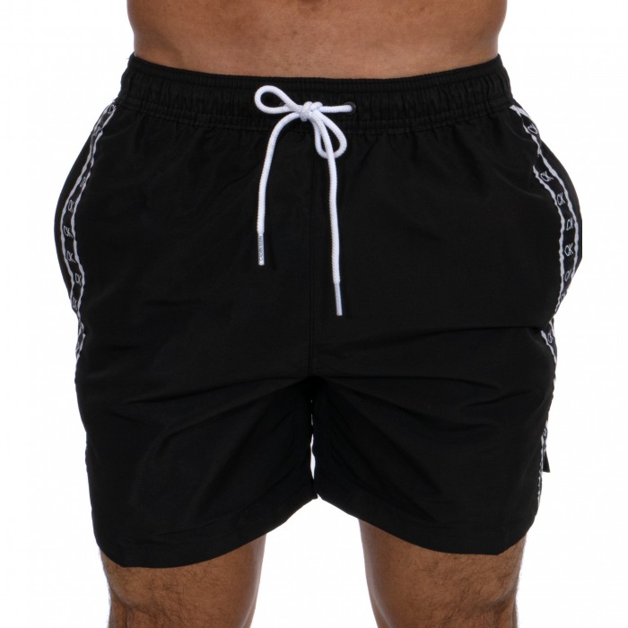  Short de bain Medium Drawstring - noir - CALVIN KLEIN KM0KM00517-BEH 