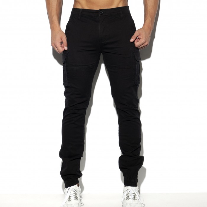  Pantalon Cargo - noir - ES COLLECTION ESJ053 C10 