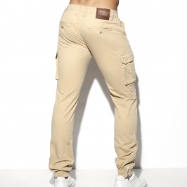  Pantalon Cargo - beige - ES COLLECTION ESJ053 C28 