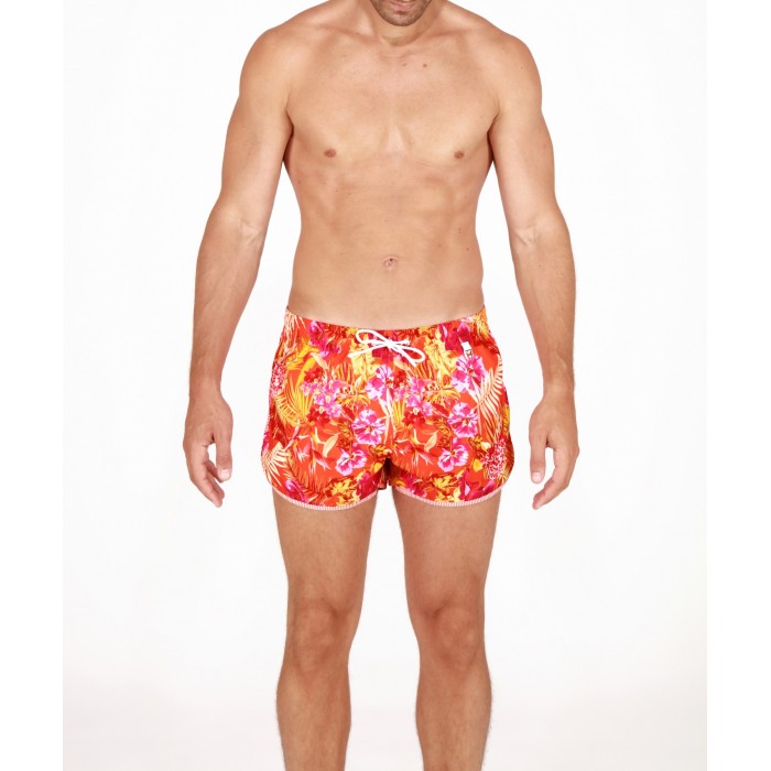  Short de bain Equatorial - orange - HOM 401743-1035 