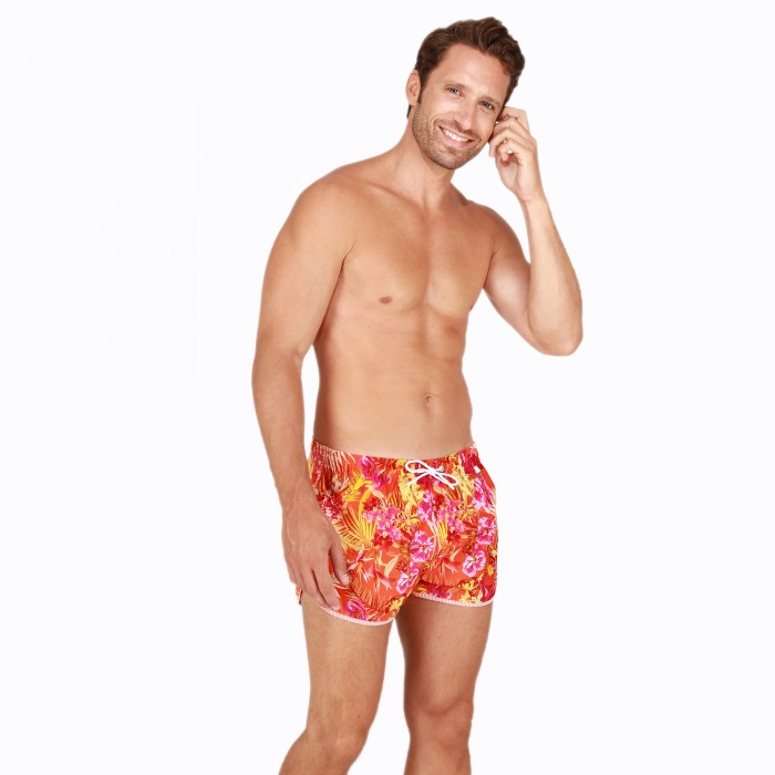  Short de bain Equatorial - orange - HOM 401743-1035 