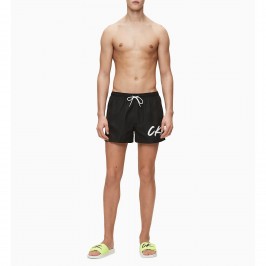  Short de bain Drawstring - noir - CALVIN KLEIN KM0KM00442-BEH 