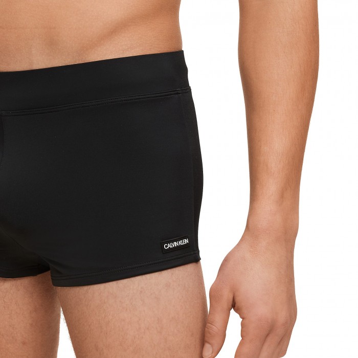  Swim Trunk - Core Solids black - CALVIN KLEIN KM0KM00418-BEH 