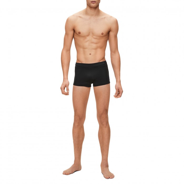  Bañador bóxer - Core Solids negro - CALVIN KLEIN KM0KM00418-BEH 