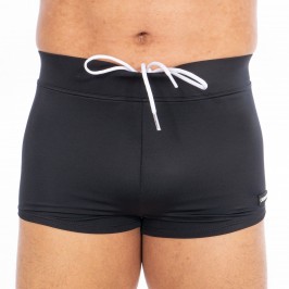  Badehose - Core Solids schwarz - CALVIN KLEIN KM0KM00418-BEH 