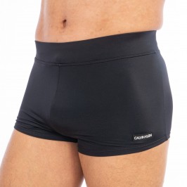  Badehose - Core Solids schwarz - CALVIN KLEIN KM0KM00418-BEH 