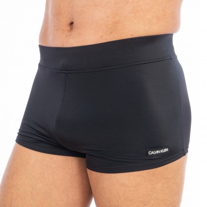  Badehose - Core Solids schwarz - CALVIN KLEIN KM0KM00418-BEH 