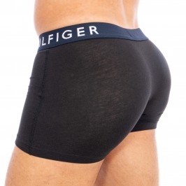  3-Pack Statement Waistband Trunks - black - TOMMY HILFIGER UM0UM01234-0R9 