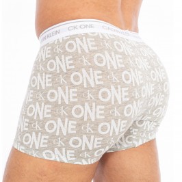  Boxer - CK ONE stretch logo grey - CALVIN KLEIN -NB2216A-LP5 