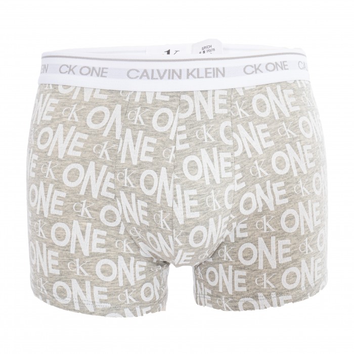 Boxer - CK ONE stretch logo grau - CALVIN KLEIN -NB2216A-LP5