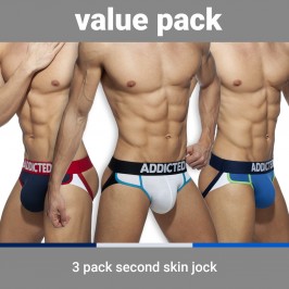  Jockstrap seconde peau (Lot de 3) - ADDICTED AD899 3COL 