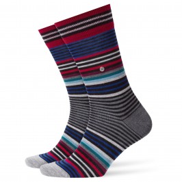  Striped Stripe Socks - Black - BURLINGTON 21057-3001 