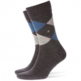  EDINBURGH Socken - grau/blau - BURLINGTON 21182-3090 
