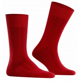  Chaussettes Lhasa Rib - chili - FALKE 14423-8294 