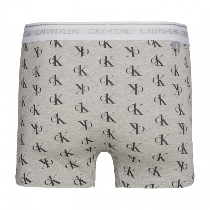  Boxershort - CK ONE staggered logo grau - CALVIN KLEIN NB2216A-SL4 