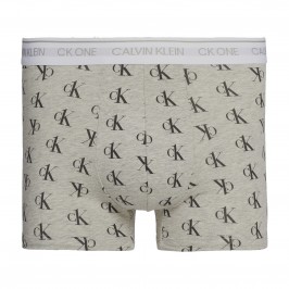 Boxer - CK ONE staggered logo gris - CALVIN KLEIN NB2216A-SL4