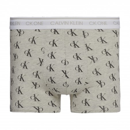 Boxershort - CK ONE staggered logo grau