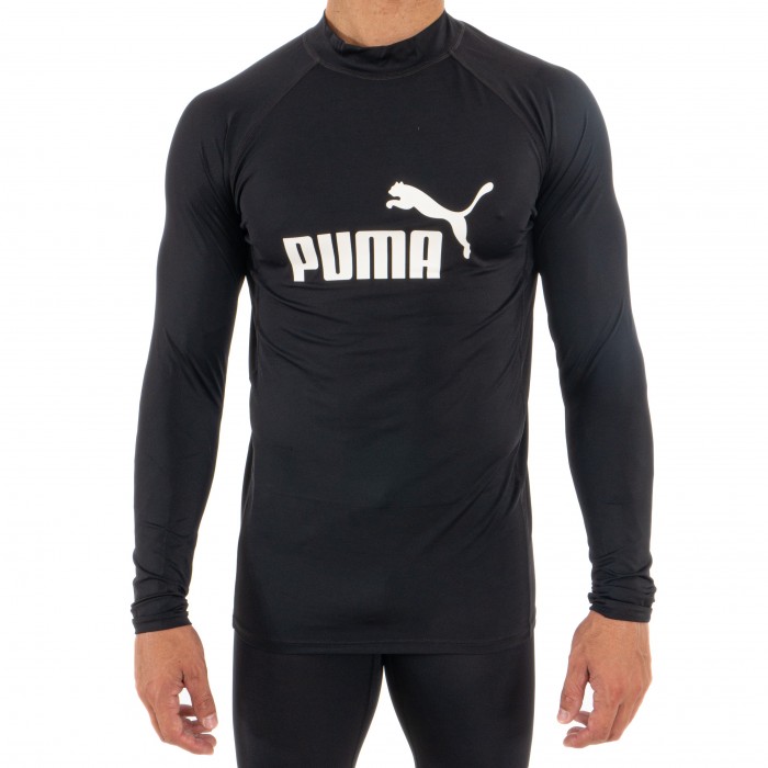  PUMA Swim Langarm Rashguard - schwarz -  100000035-200 