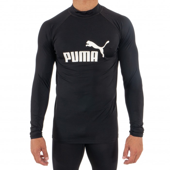  PUMA Swim Long Sleeve Rash Guard - black -  100000035-200 