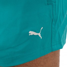  PUMA Logo Short Length Swimming Shorts - aqua -  100000030-003 