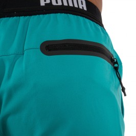  PUMA Logo Short Length Swimming Shorts - aqua -  100000030-003 