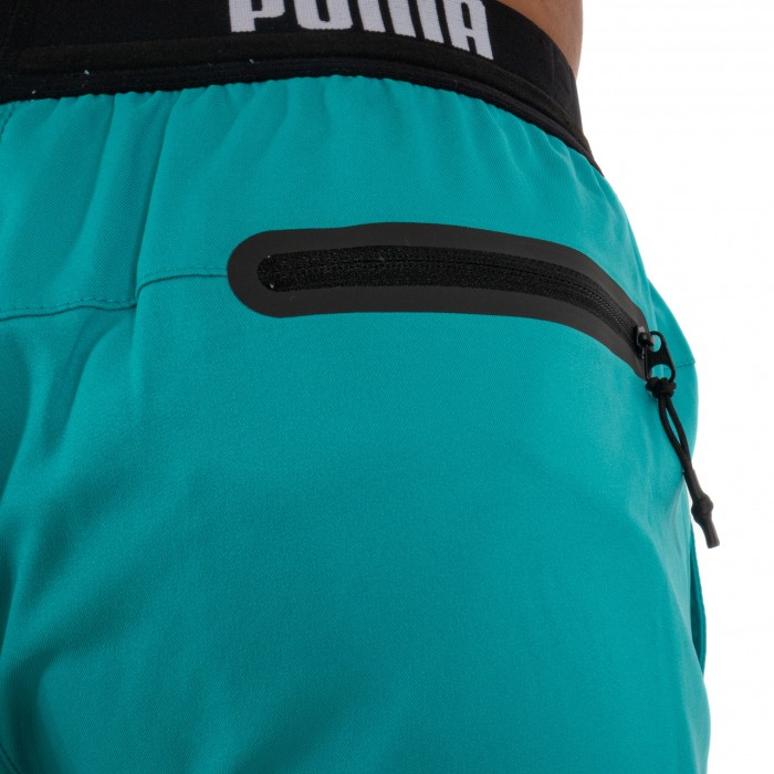  Bermudas PUMA Logo Short Length - agua -  100000030-003 