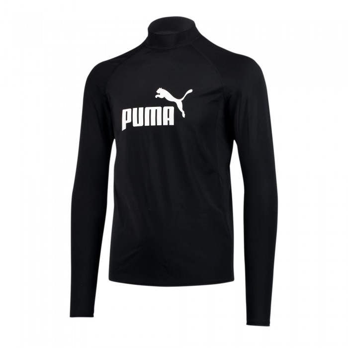 PUMA Swim Long Sleeve Rash Guard - black -  100000035-200