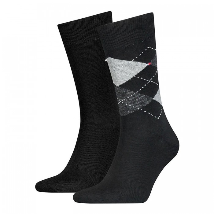  2er-Pack karierte Socken - TOMMY HILFIGER 100001495-200 