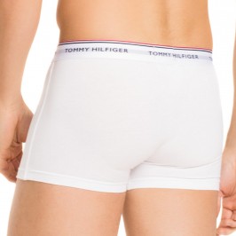  Lot de 3 boxers Cotton Stretch Tommy Hilfiger - blanc - TOMMY HILFIGER 1U87903842-100 