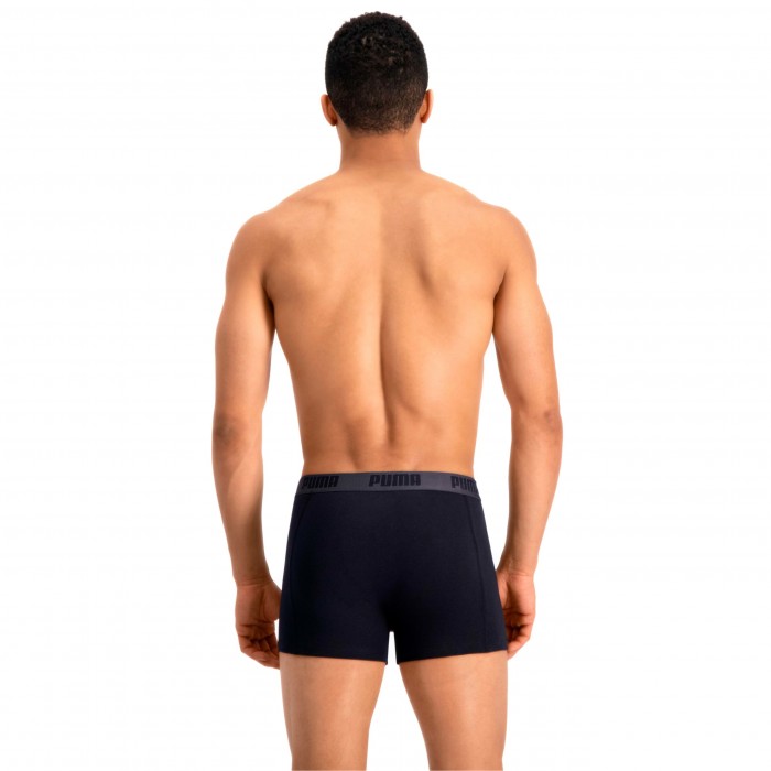  Basic Boxers 2 pack - black - PUMA 521015001-230 