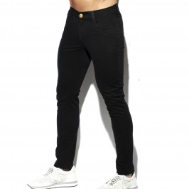  Pantalon Slim - noir - ES COLLECTION ESJ057-C10 