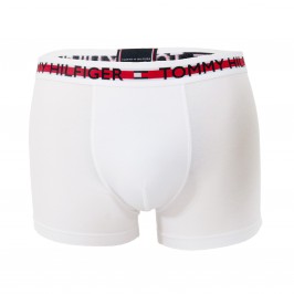 Boxer en coton bio stretch - blanc - TOMMY HILFIGER -UM0UM01892-YCD