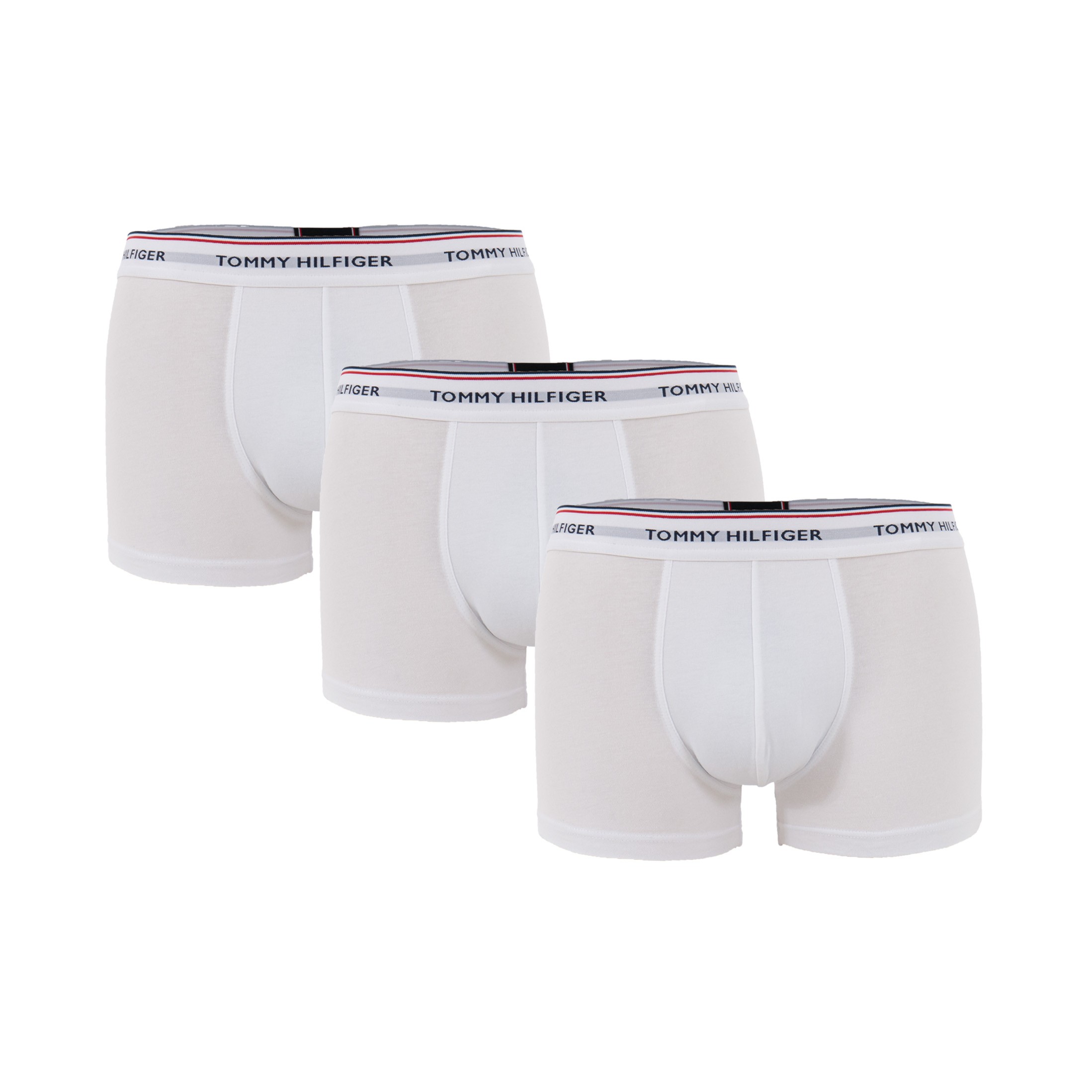 Lot of 3 cotton Stretch boxers Tommy Hilfiger - white: Packs for ma