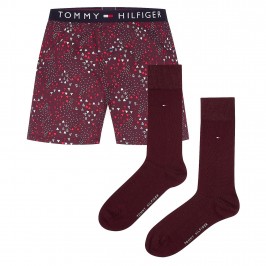  Coffret cadeau boxers et chaussettes en coton - TOMMY HILFIGER UM0UM01997-0WE 