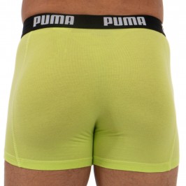  Basic Boxer Shorts 2 Pack - lime - PUMA 521015001-010 