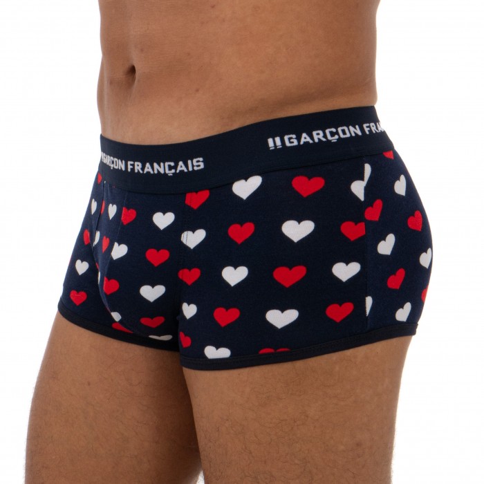  Hübscher Boxer - GARÇON FRANÇAIS SHORTY18-COEURS 