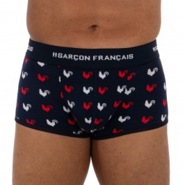  Boxer coqs - tricolore - GARÇON FRANÇAIS SHORTY18-TRICOLORE COQS 